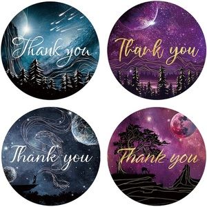 40 Thank You Stickers!